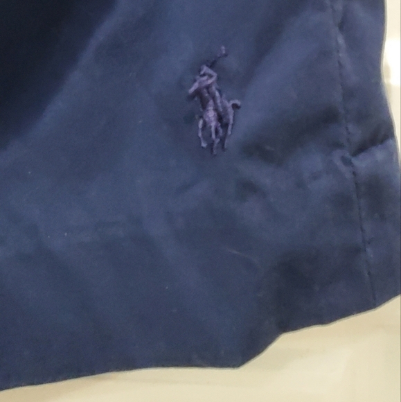 RALPH LAUREN GOLF NAVY BLUE PLEATED 100% COTTON SHORTS WOMEN SIZE 8 - Picture 4 of 12